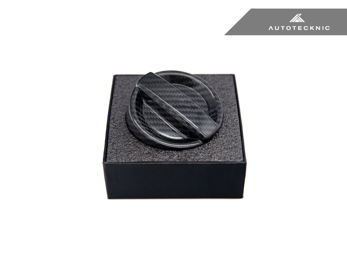 AutoTecknic Dry Carbon Competition Oil Cap Cover - F15 X5 | F16 X6 - Image 5