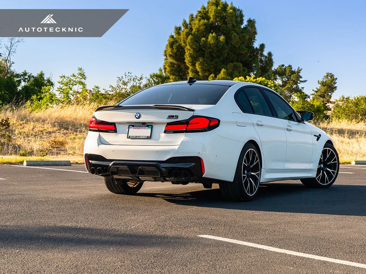 AutoTecknic Dry Carbon Competition Plus Trunk Spoiler - F90 M5 | G30 5-Series - Image 4