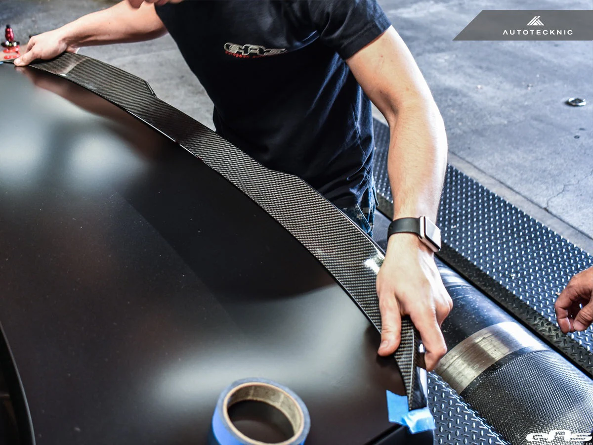 AutoTecknic Dry Carbon Competition Plus Trunk Spoiler - F90 M5 | G30 5-Series - Image 6