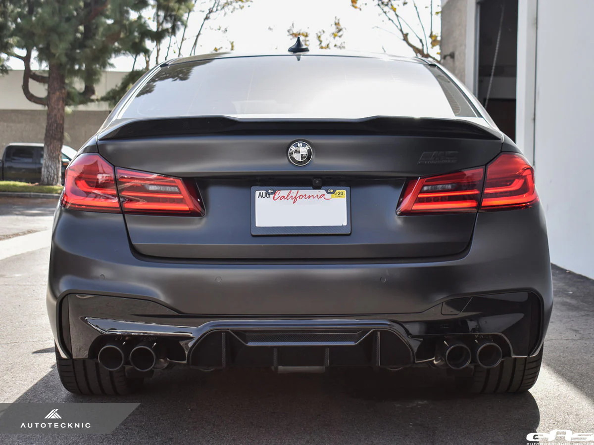 AutoTecknic Dry Carbon Competition Plus Trunk Spoiler - F90 M5 | G30 5-Series - Image 8