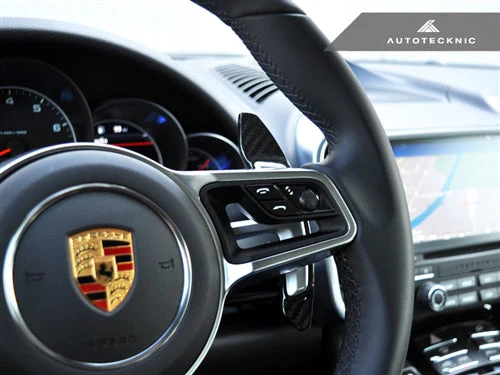 AutoTecknic Dry Carbon Competition Shift Paddles - Porsche 991.2 Carrera/ Turbo/ GT3 | 991 GT3RS - Image 2