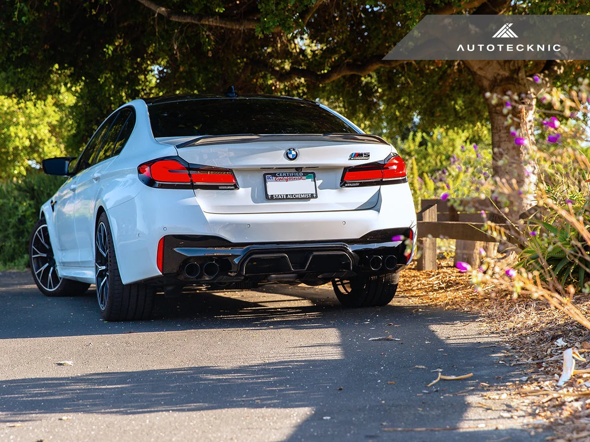 AutoTecknic Dry Carbon Competition Sport Rear Diffuser - F90 M5 - Image 12