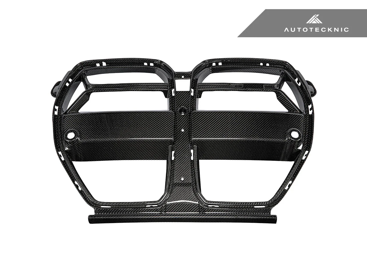AutoTecknic Dry Carbon Competizione GT4 Front Grille - G80 M3 | G82/ G83 M4 - Image 4