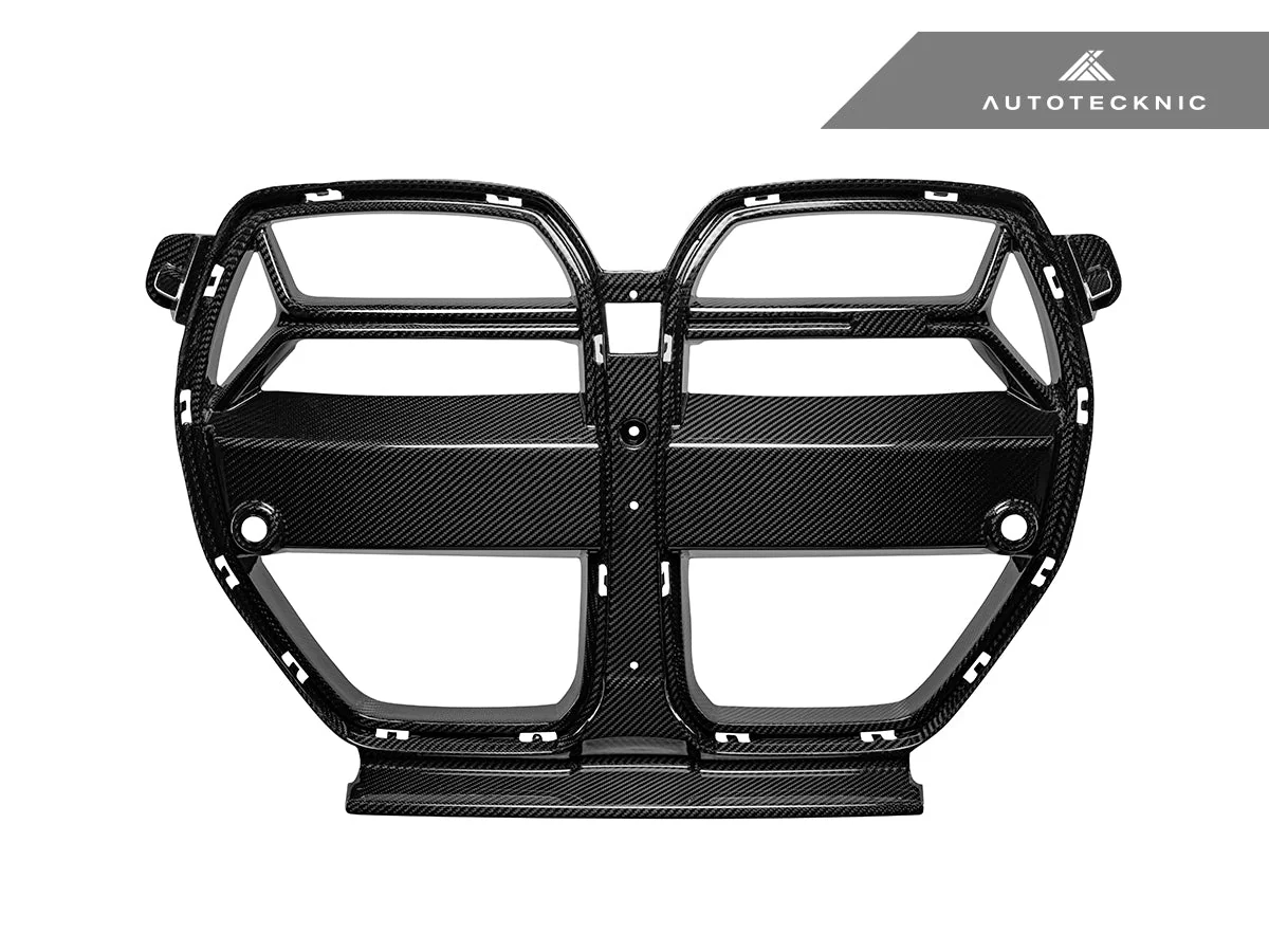 AutoTecknic Dry Carbon Competizione GT4 Front Grille - G80 M3 | G82/ G83 M4 - Image 6
