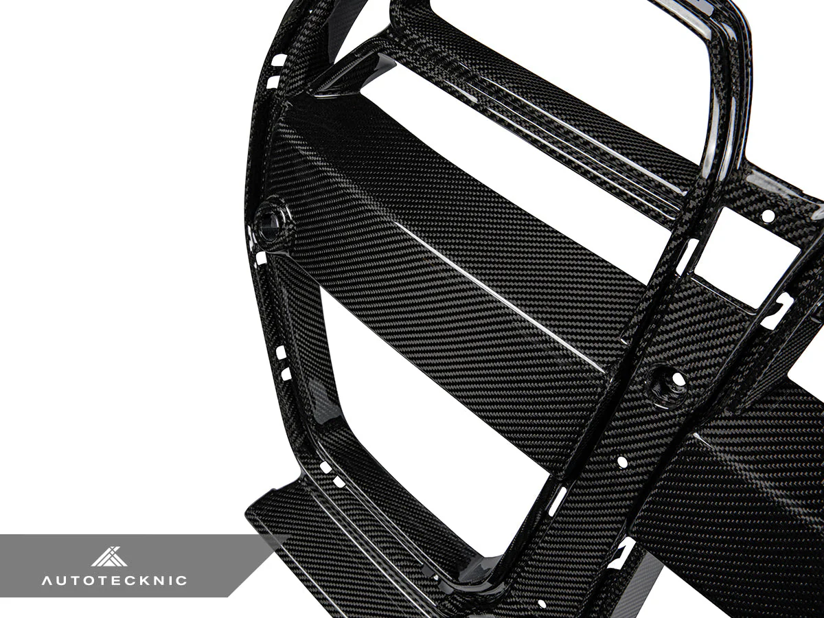 AutoTecknic Dry Carbon Competizione GT4 Front Grille - G80 M3 | G82/ G83 M4 - Image 7