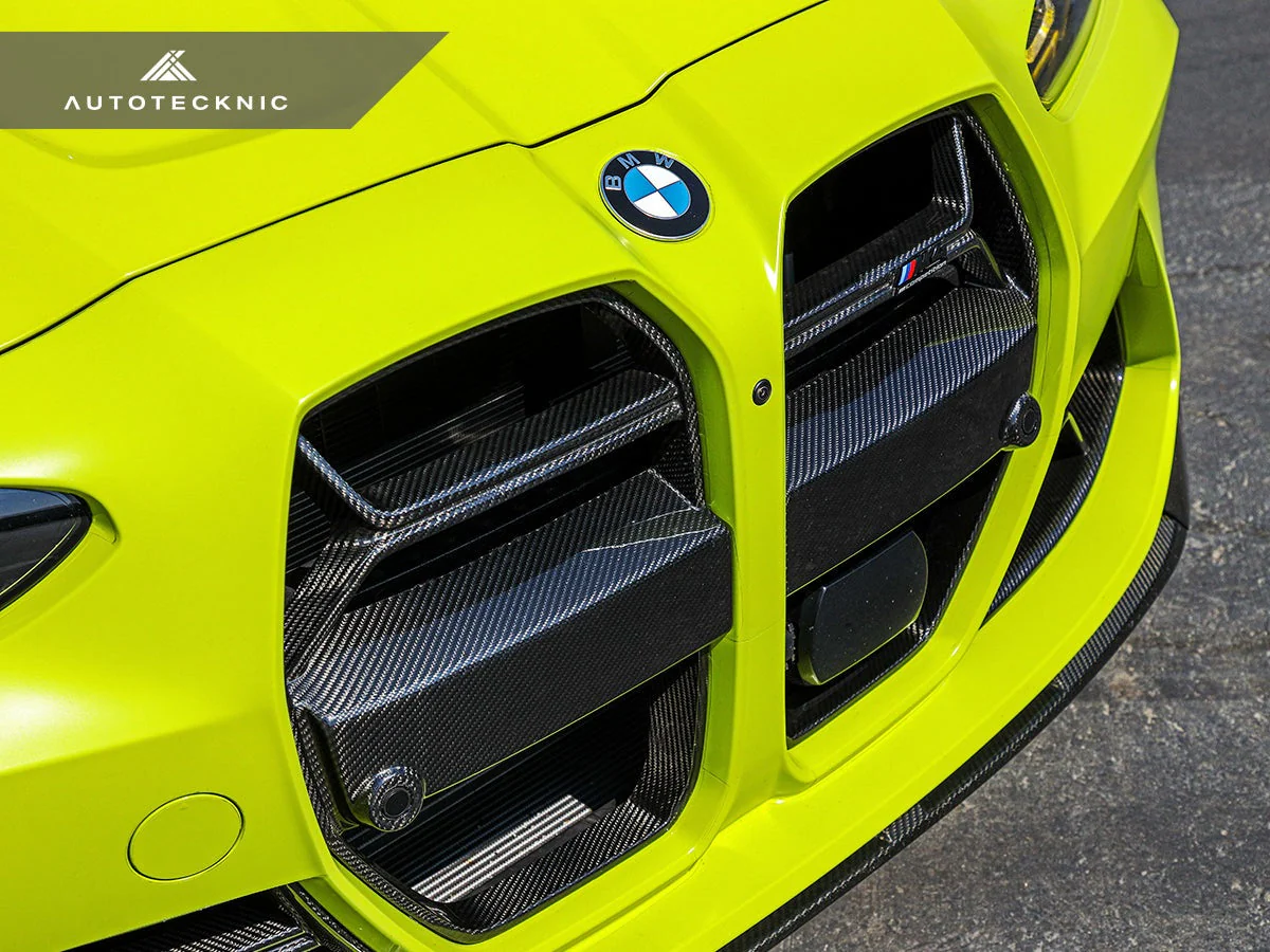 AutoTecknic Dry Carbon Competizione GT4 Front Grille - G80 M3 | G82/ G83 M4 - Image 8