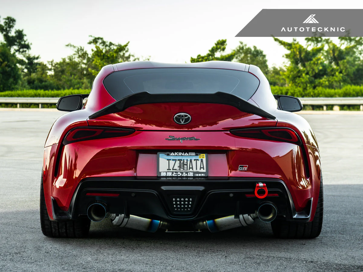 AutoTecknic Dry Carbon Competizione Trunk Spoiler - A90 Supra 2020-Up - Image 2