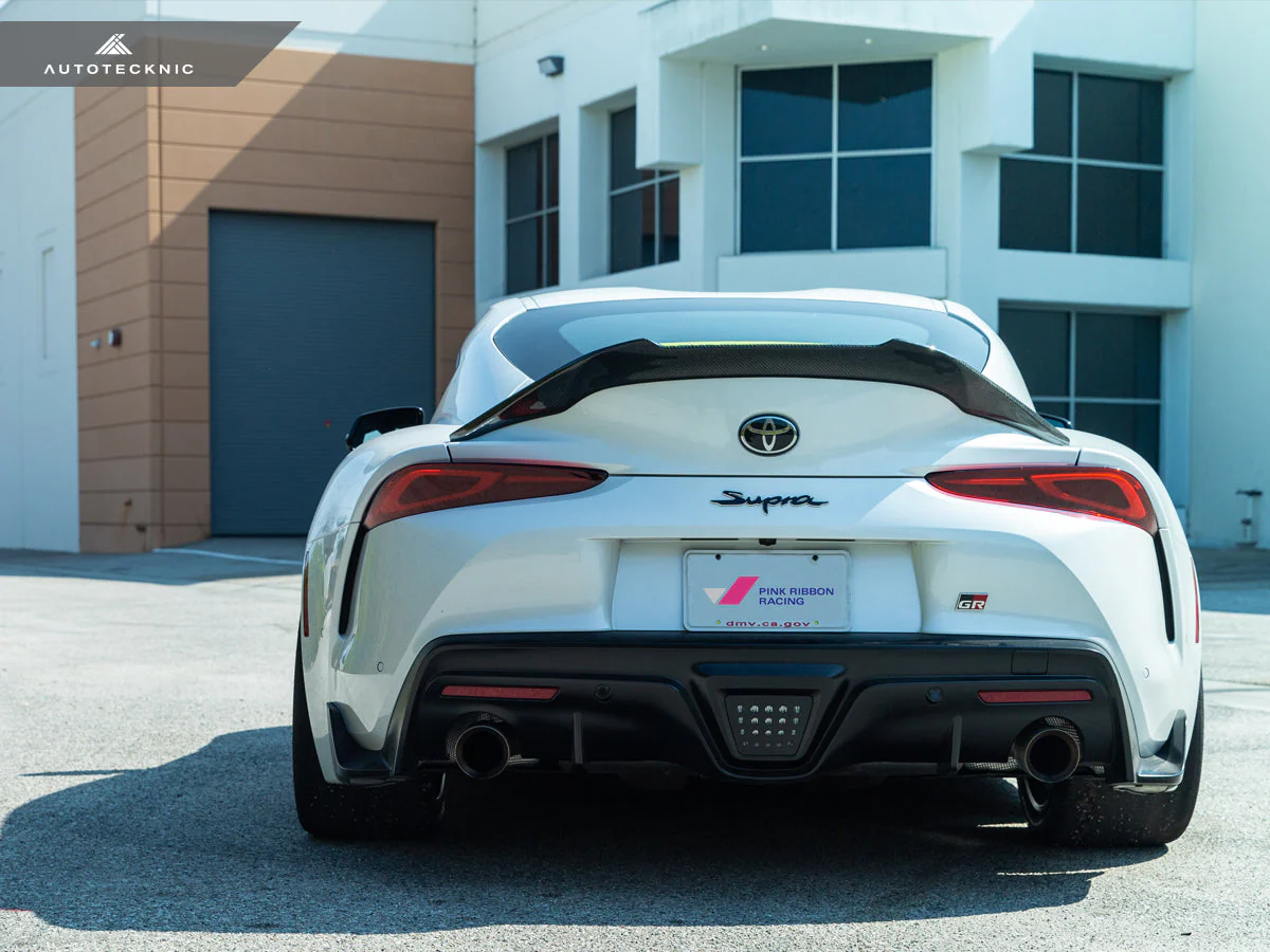 AutoTecknic Dry Carbon Competizione Trunk Spoiler - A90 Supra 2020-Up - Image 5