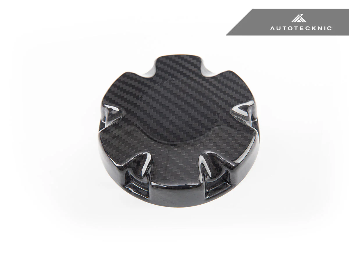 AutoTecknic Dry Carbon Coolant Expansion Tank Cap Cover - Image 3