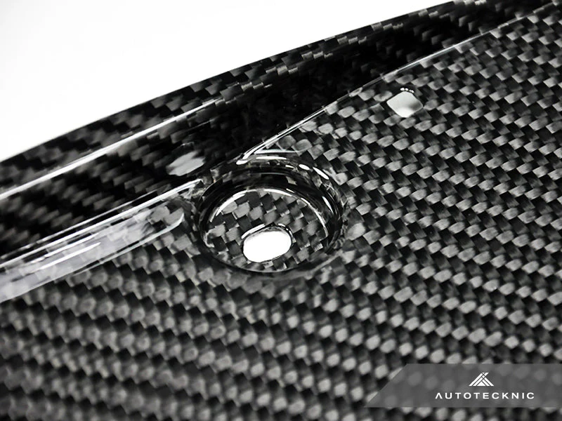 AutoTecknic Dry Carbon Cooling Shroud - Nissan R35 GTR - Image 5