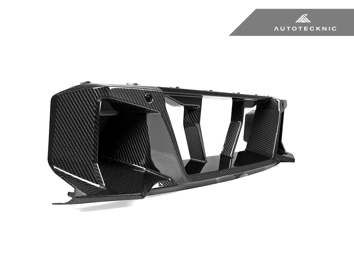 AutoTecknic Dry Carbon Corsa Center Bumper Trim - G87 M2 - Image 3