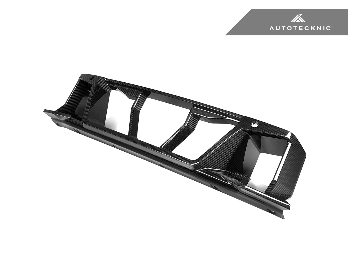 AutoTecknic Dry Carbon Corsa Center Bumper Trim - G87 M2 - Image 4