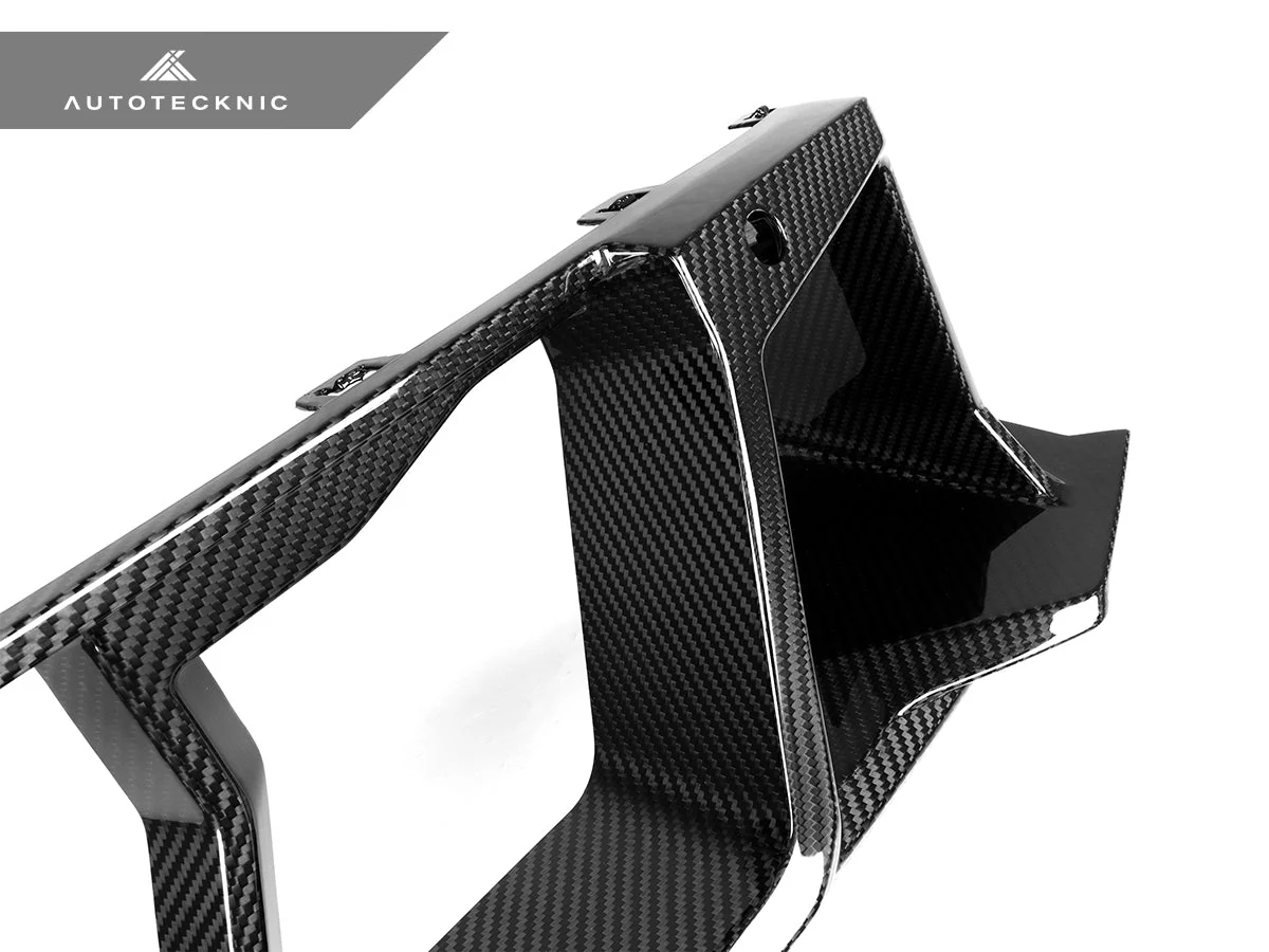 AutoTecknic Dry Carbon Corsa Center Bumper Trim - G87 M2 - Image 7