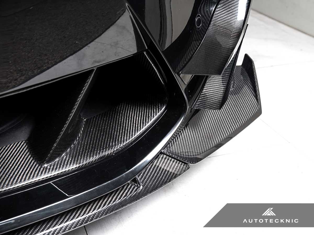 AutoTecknic Dry Carbon Corsa Front Aero Lip - G80 M3 | G82/ G83 M4 - Image 5