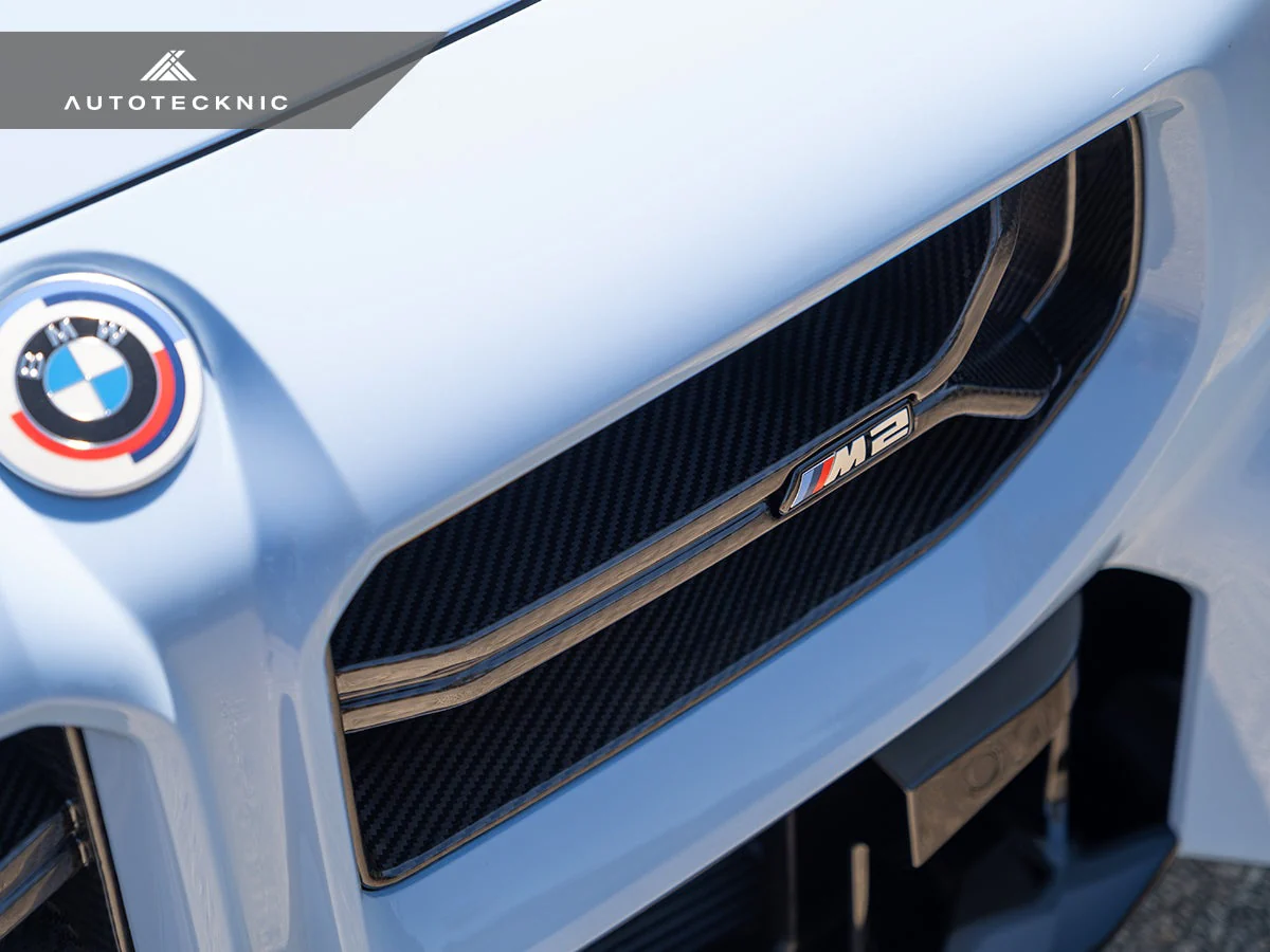 AutoTecknic Dry Carbon Corsa Front Grille - G87 M2 - Image 2