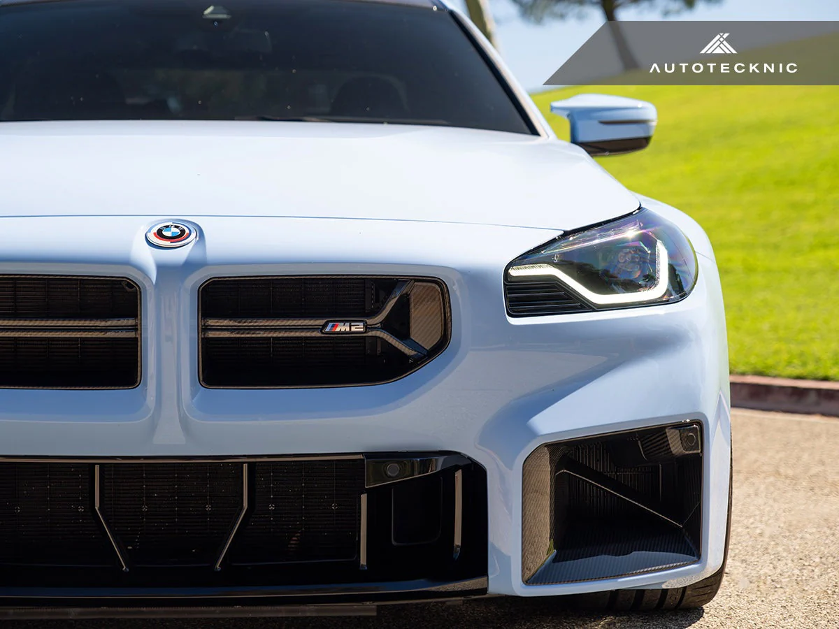AutoTecknic Dry Carbon Corsa Front Grille - G87 M2 - Image 3