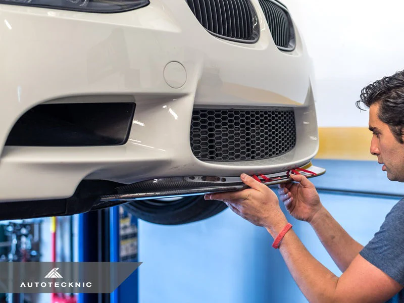 AutoTecknic Dry Carbon CRT Aero Front Lip - E90 M3 | E92 M3 | E93 M3 - Image 8