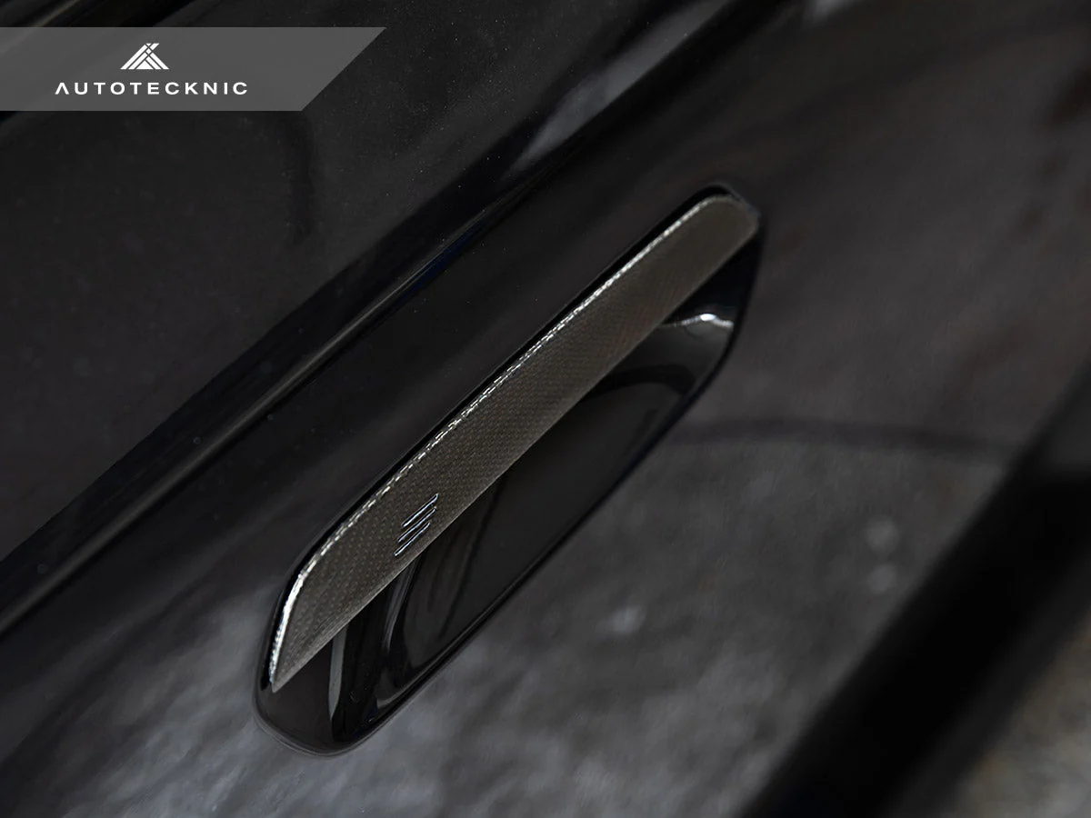 AutoTecknic Dry Carbon Door Handle Trim Set - G87 M2 - Image 5