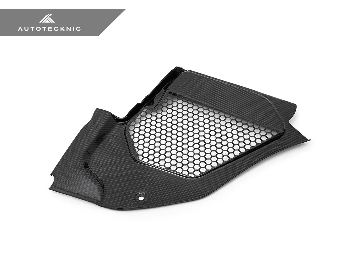 AutoTecknic Dry Carbon Engine Cowl Panel Trim Set - F91/ F92/ F93 M8 - Image 4