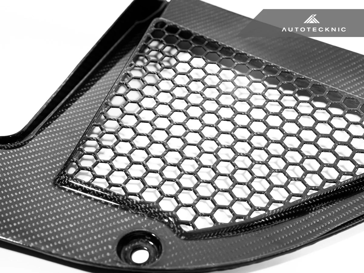 AutoTecknic Dry Carbon Engine Cowl Panel Trim Set - F95 X5M | F96 X6M - Image 11