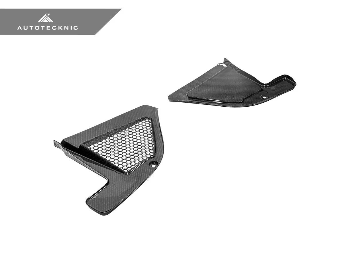 AutoTecknic Dry Carbon Engine Cowl Panel Trim Set - F95 X5M | F96 X6M - Image 3