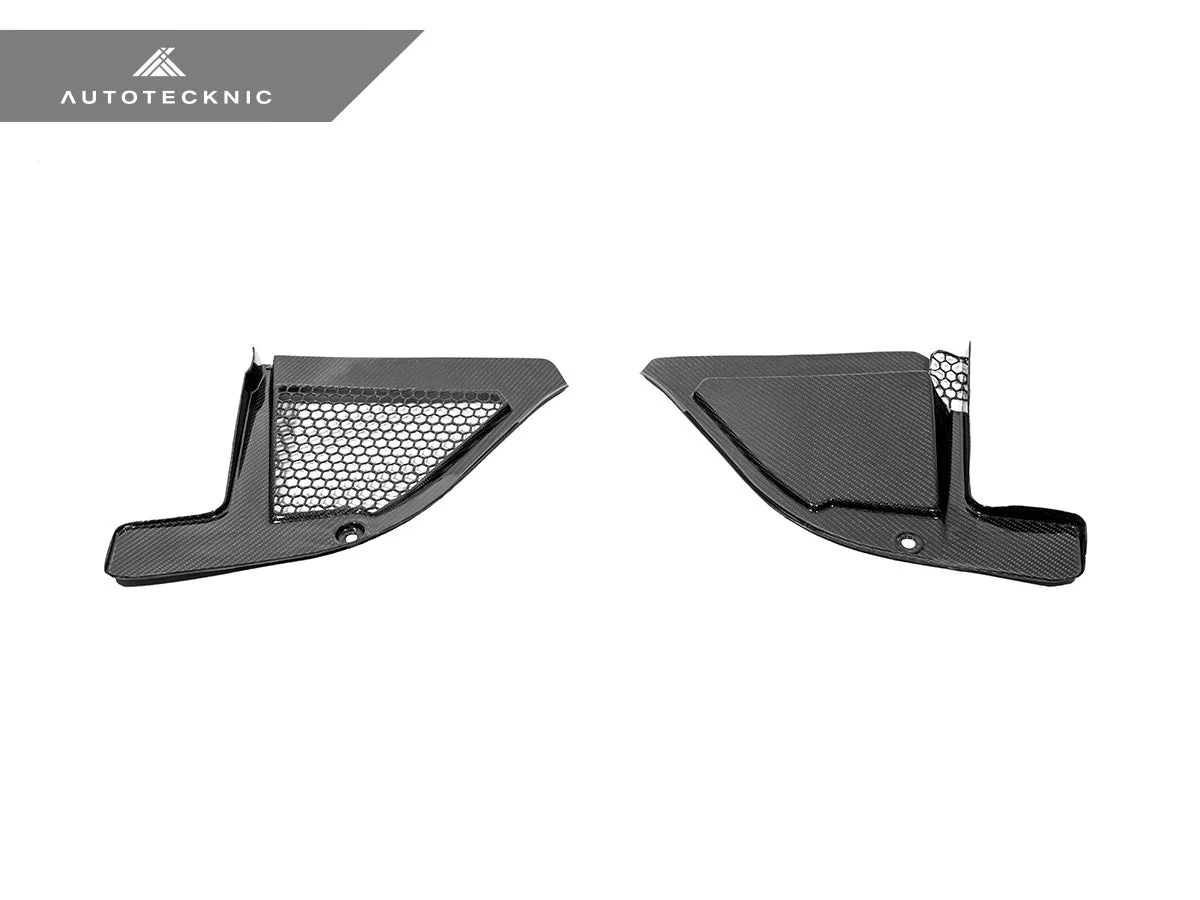 AutoTecknic Dry Carbon Engine Cowl Panel Trim Set - F95 X5M | F96 X6M - Image 5