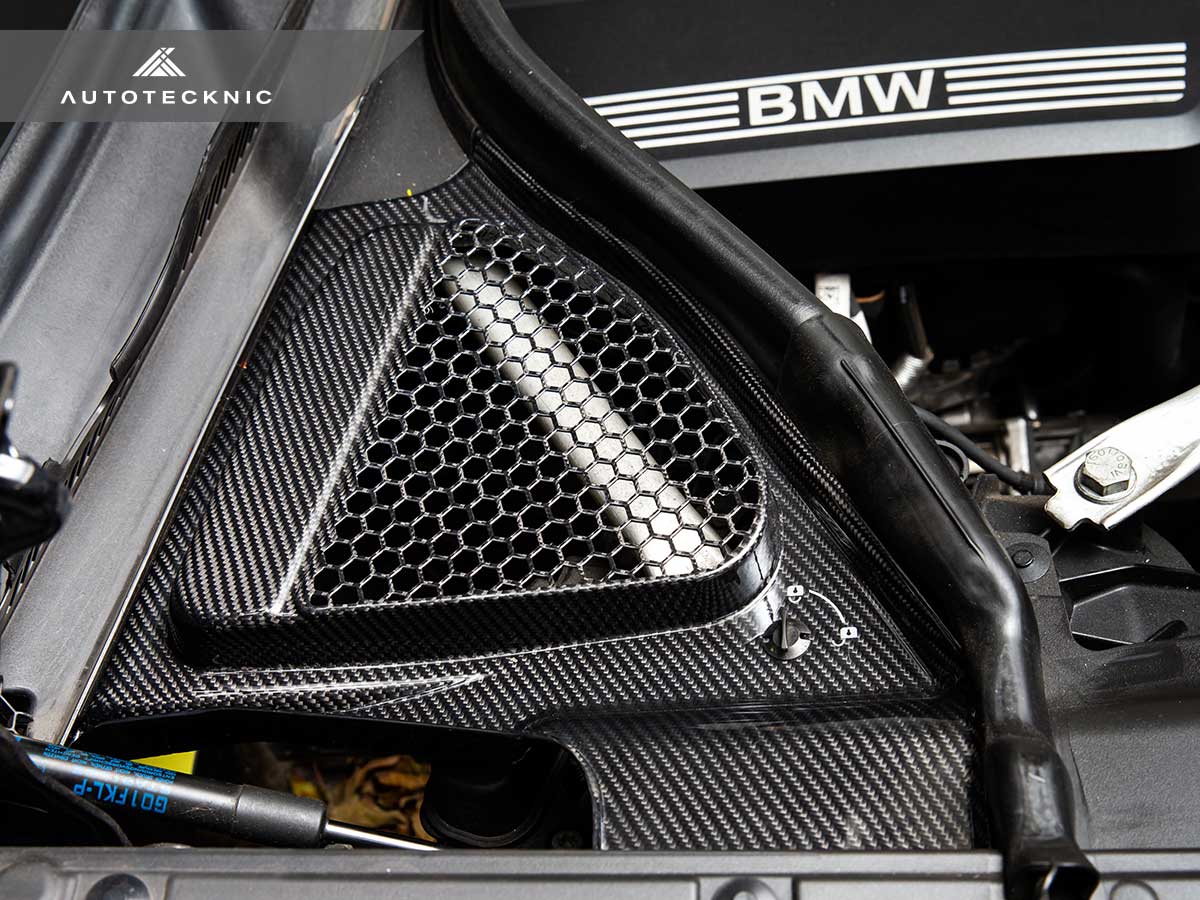AutoTecknic Dry Carbon Engine Cowl Panel Trim Set - F97 X3M | F98 X4M - Image 11