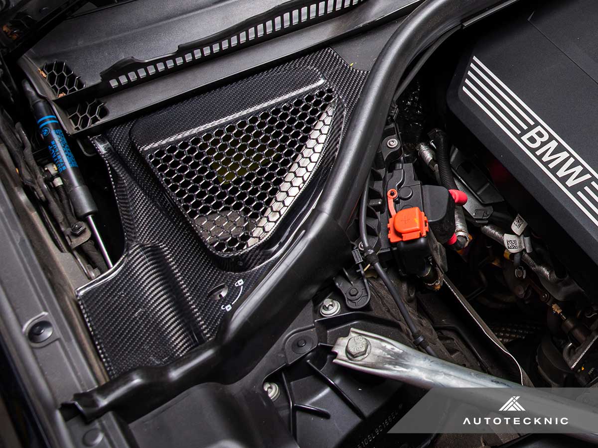 AutoTecknic Dry Carbon Engine Cowl Panel Trim Set - F97 X3M | F98 X4M - Image 13