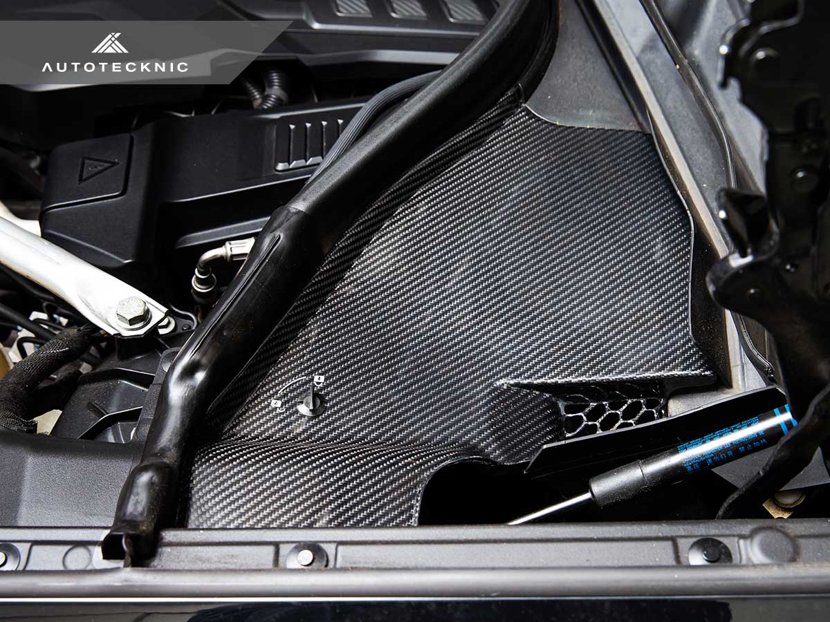 AutoTecknic Dry Carbon Engine Cowl Panel Trim Set - F97 X3M | F98 X4M - Image 15