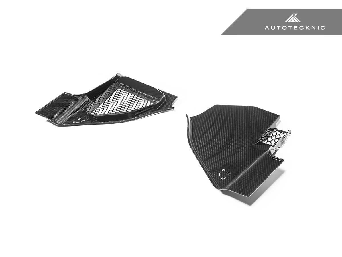 AutoTecknic Dry Carbon Engine Cowl Panel Trim Set - F97 X3M | F98 X4M - Image 3
