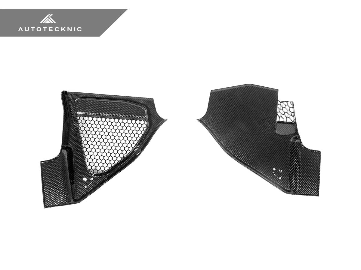 AutoTecknic Dry Carbon Engine Cowl Panel Trim Set - F97 X3M | F98 X4M - Image 6