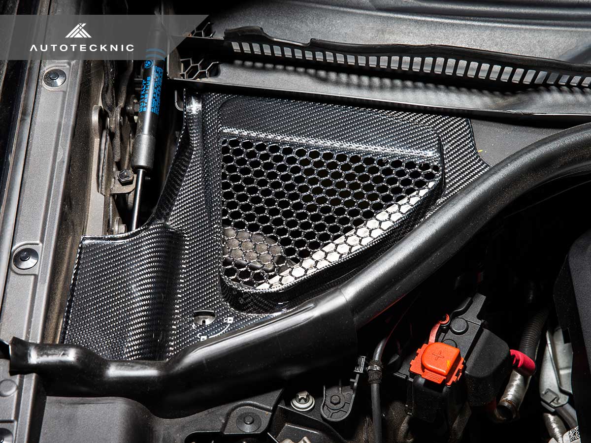 AutoTecknic Dry Carbon Engine Cowl Panel Trim Set - F97 X3M | F98 X4M - Image 7