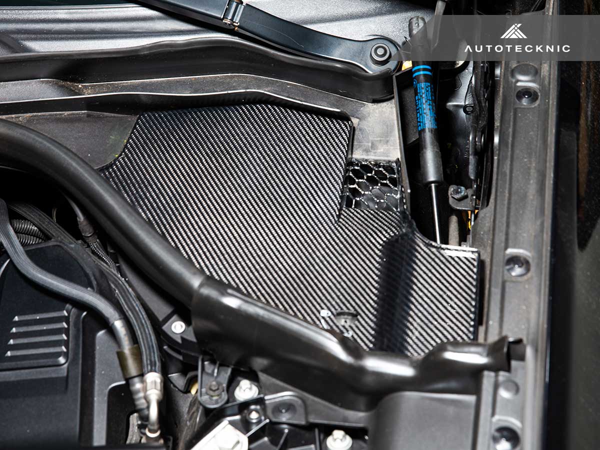 AutoTecknic Dry Carbon Engine Cowl Panel Trim Set - F97 X3M | F98 X4M - Image 9
