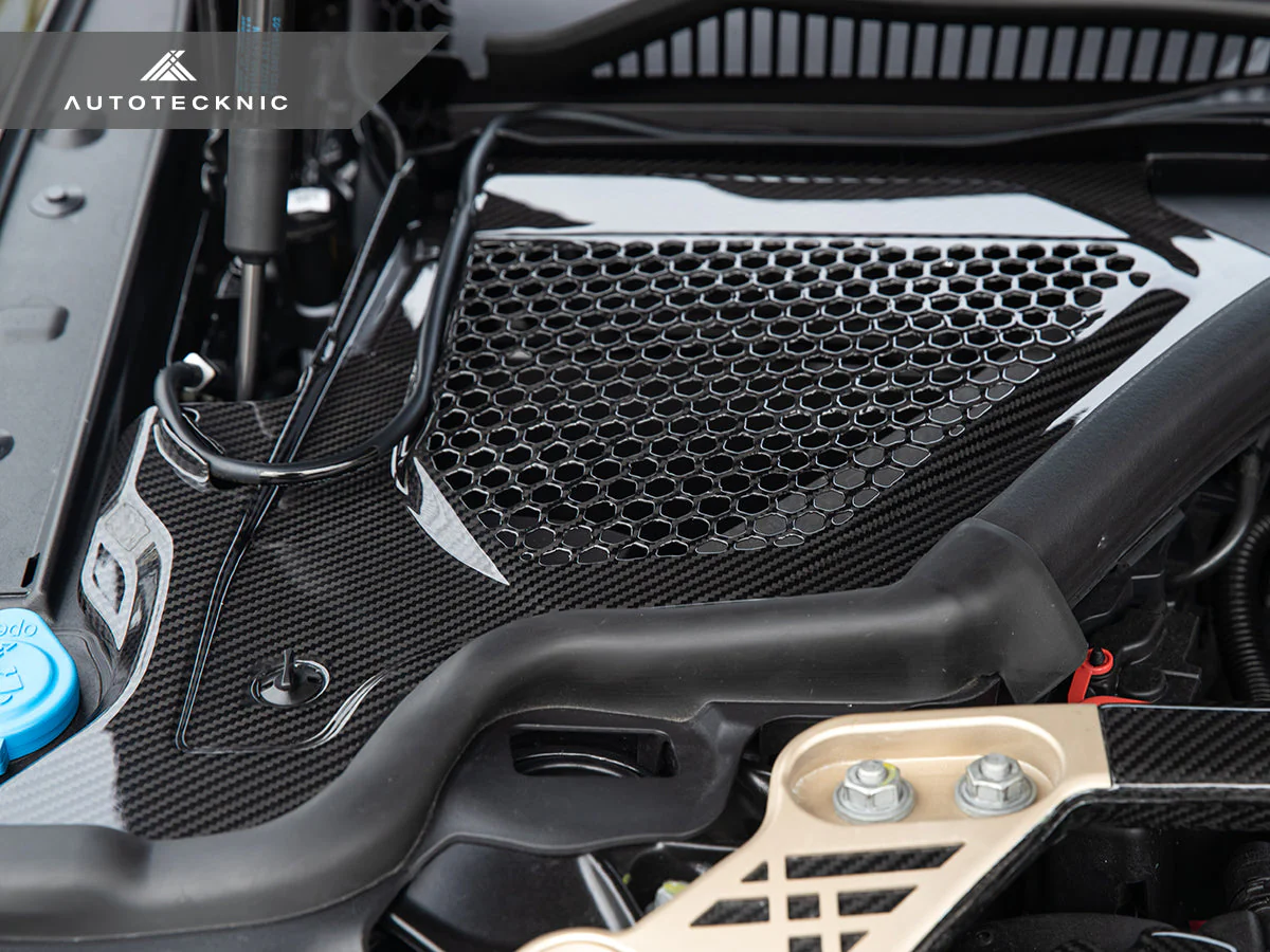 AutoTecknic Dry Carbon Engine Cowl Panel Trim Set - G87 M2 | G80 M3 | G82/ G83 M4 - Image 4