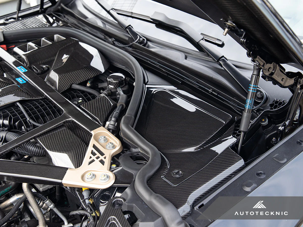 AutoTecknic Dry Carbon Engine Cowl Panel Trim Set - G87 M2 | G80 M3 | G82/ G83 M4 - Image 8