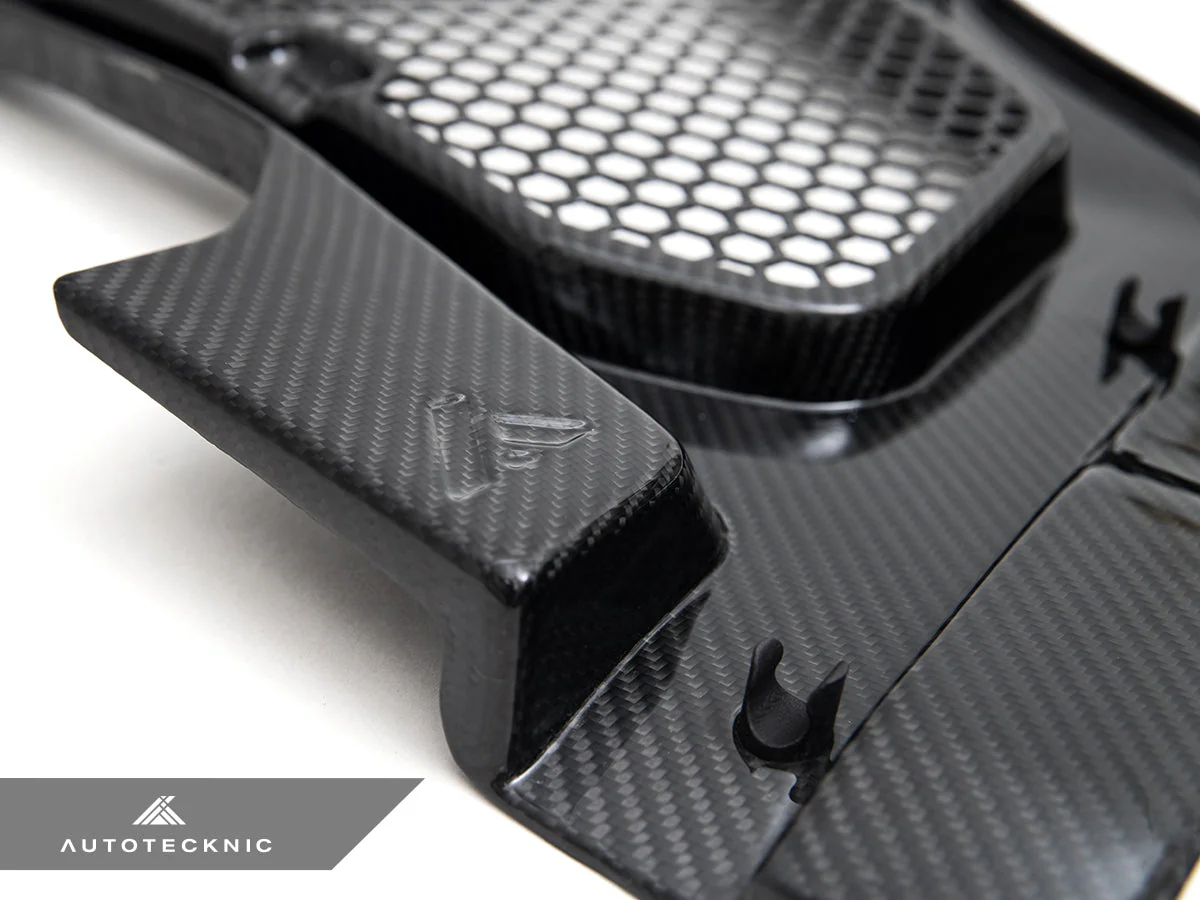 AutoTecknic Dry Carbon Engine Cowl Panel Trim Set - G90/ G99 M5 - Image 14