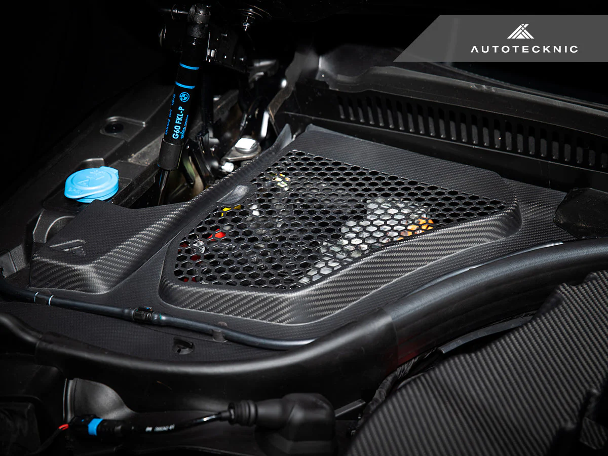 AutoTecknic Dry Carbon Engine Cowl Panel Trim Set - G90/ G99 M5 - Image 16