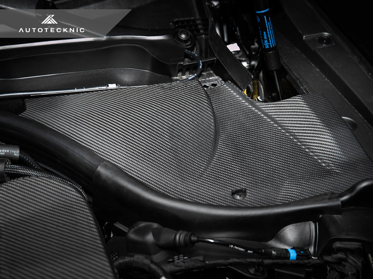 AutoTecknic Dry Carbon Engine Cowl Panel Trim Set - G90/ G99 M5 - Image 17