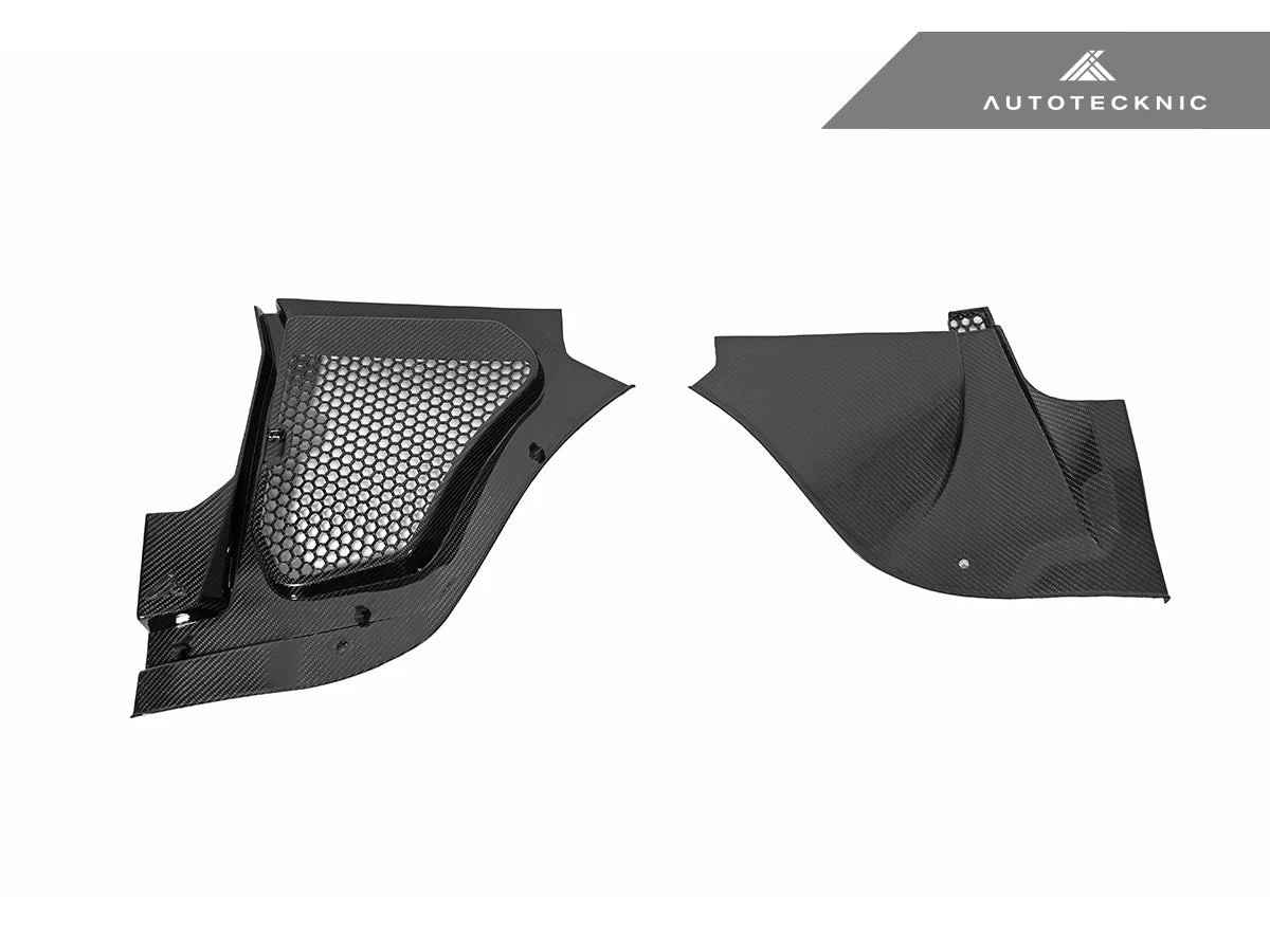 AutoTecknic Dry Carbon Engine Cowl Panel Trim Set - G90/ G99 M5 - Image 8
