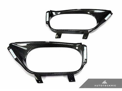 AutoTecknic Dry Carbon Exhaust Shield - Nissan R35 GTR - Image 2