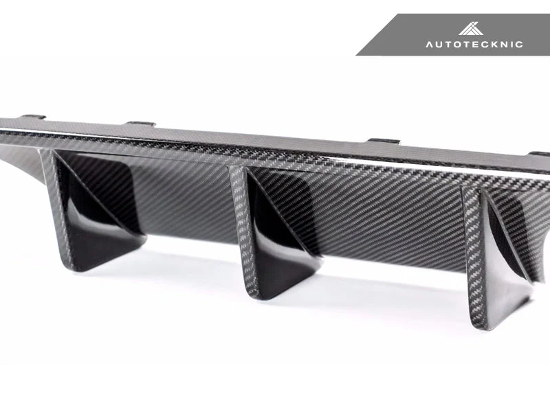 AutoTecknic Dry Carbon Extended-Fin Competition Rear Diffuser - F80 M3 | F82/ F83 M4 - Image 8