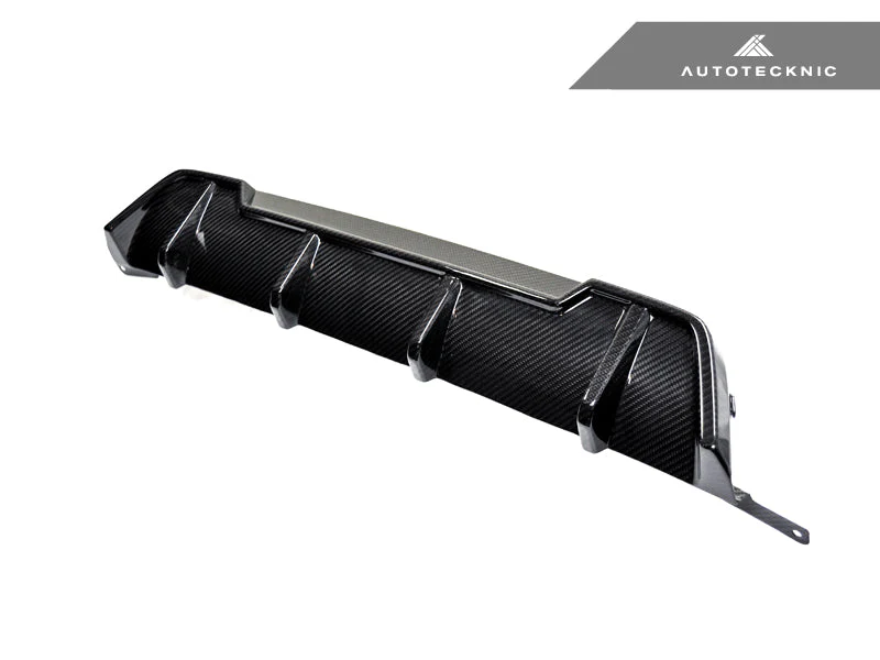 AutoTecknic Dry Carbon Extended-Fin Competition Rear Diffuser - G20 3-Series - Image 2