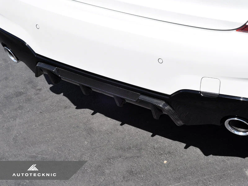AutoTecknic Dry Carbon Extended-Fin Competition Rear Diffuser - G20 3-Series - Image 5
