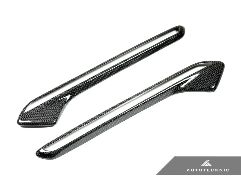 AutoTecknic Dry Carbon Fender Light Trim Set - F06 M6 Gran-Coupe | F12 M6 Cabrio | F13 M6 Coupe - Image 3