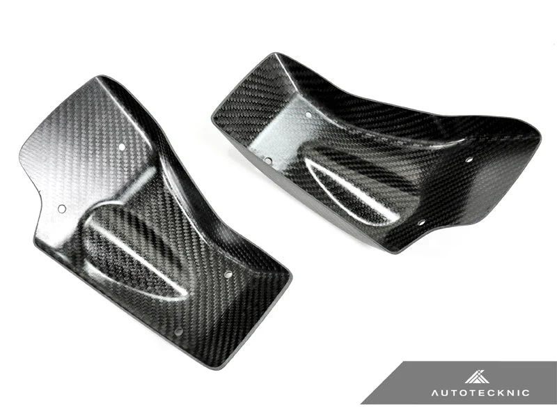 AutoTecknic Dry Carbon Fiber Brake Cooling Duct - Nissan R35 GTR - Image 2