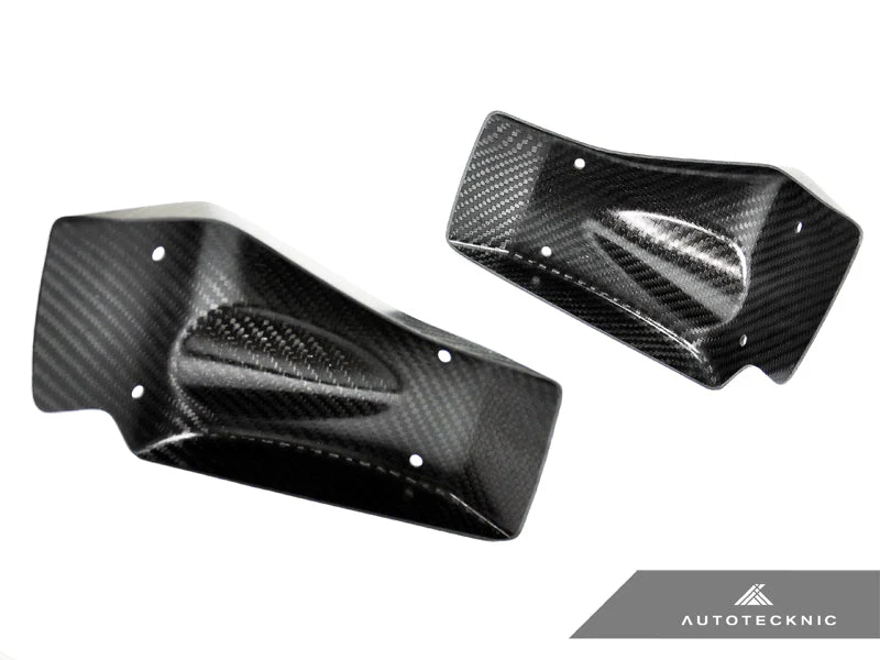 AutoTecknic Dry Carbon Fiber Brake Cooling Duct - Nissan R35 GTR - Image 4
