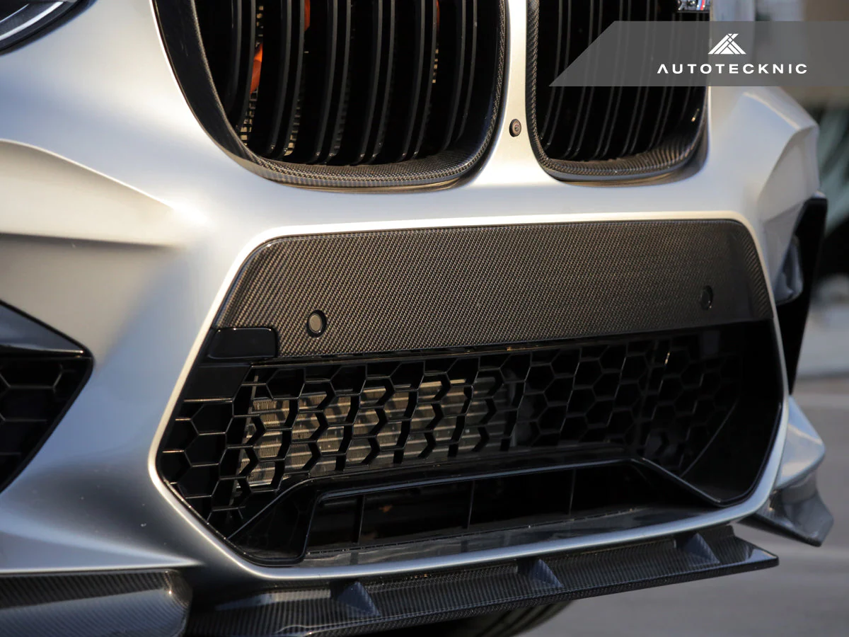 AutoTecknic Dry Carbon Fiber Bumper Trim - F97 X3M | F98 X4M Pre-LCI - Image 2
