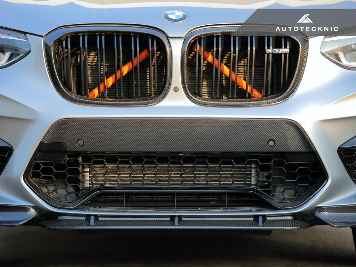 AutoTecknic Dry Carbon Fiber Bumper Trim - F97 X3M | F98 X4M Pre-LCI - Image 5