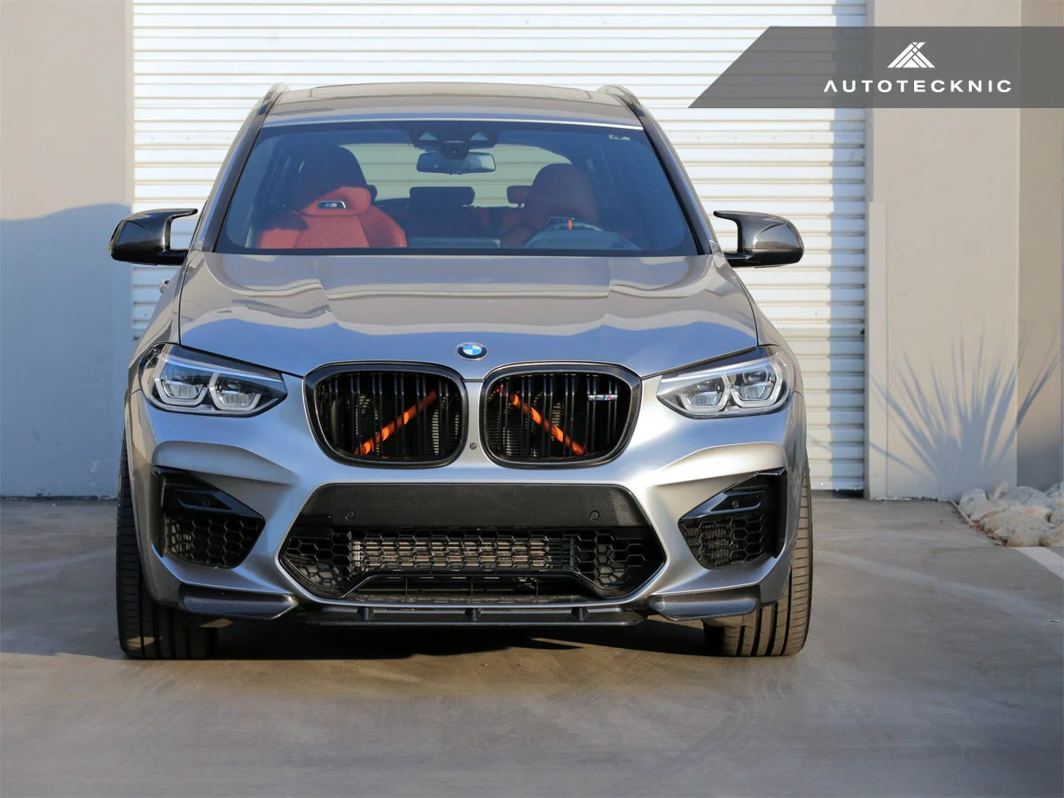 AutoTecknic Dry Carbon Fiber Bumper Trim - F97 X3M | F98 X4M Pre-LCI - Image 8