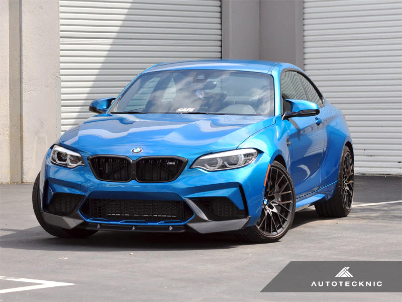 AutoTecknic Dry Carbon Fiber Center Front Lip - F87 M2 Competition - Image 8